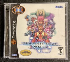 Phantasy Star Online Sega Dreamcast, 2001-No Demo otherwise complete 