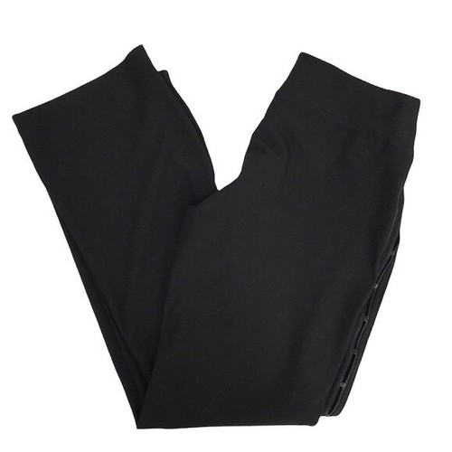 Nike Hook & Eye Black Athletic Pants Womens Large Vintage Dri Fit eBay