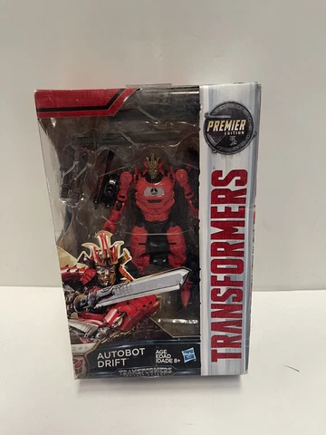 Transformers The Last Knight Autobot Drift Deluxe Figure New Damaged Box Cover
