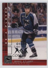 2001-02 ITG Be A Player Memorabilia Ruby Fall Expo /10 Brad Stuart #22