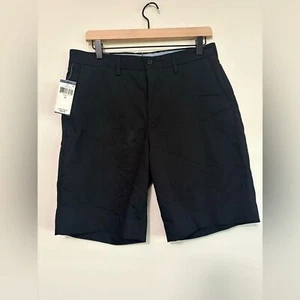 Polo Ralph Lauren Black Chino Shorts 30 Stretch Classic Fit NWT Flat Front - Picture 1 of 7