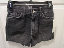 URBAN OUTFITTERS BDG BLACK GIRLFRIEND CUTOFF SHORTS SIZE 24   NEW