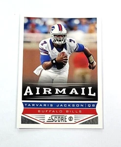 2013 Panini Score Tarvaris Jackson Air Mail Buffalo Bills #224 - Bild 1 von 2