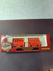 ERTL SIX-ROW CORNHEADS FLATCAR LOAD 4063 - Picture 1 of 4