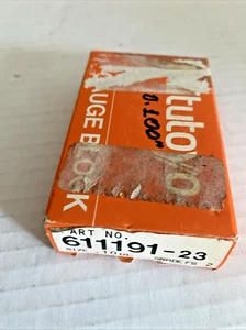 .001 MITUTOYO 1-3/16" x 3/8" GAGE BLOCK #611191-23 - Picture 1 of 5