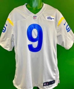 NFL Los Angeles Rams Matthew Stafford #9 Game Jersey Men's Large NWT - Picture 1 of 10