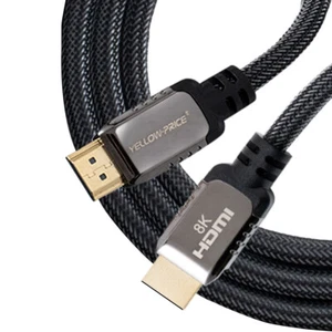 (A to A) HDMI 2.1 Cable Male/Male Lot - HDTV LED 3D 8K 4K@120 HDR PS4 PS5 BluRay - Picture 1 of 16