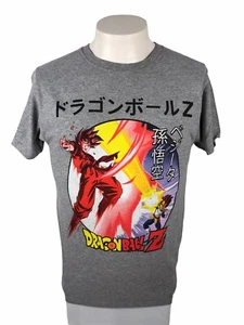 Dragon Ball Z Herren Small Shirt T-Shirt grau Son-Goku Vegeta Retro Baumwollmischung gebraucht, in einwandfreiem Zustand - Bild 1 von 6