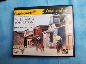 William Johnston W/JA Johnston Texas John Slaughter Graphic Audio 5 CD'S - Imagen 1 de 1