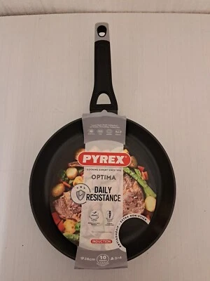 Pyrex Optima Daily Resistance Induction Non-Stick Frying Pan 28cm new - Image 1 of 4