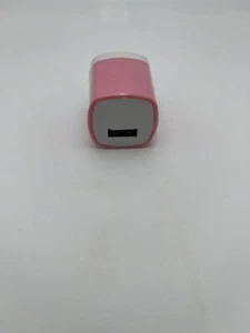 USB Wall Charger Plug AC Home Power Adapter 1A ( Gray, Orange, Pink) - Picture 1 of 7