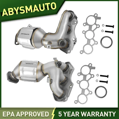 Left & Right Catalytic Converter For 2007-2017 Lexus ES350 Toyota Camry 3.5L EPA - Imagem 1 de 4