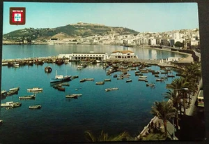 ANTIGUA POSTAL CEUTA VISTA PARCIAL PARTIAL VIEW BOAT POSTCARD POSTKARTE CC03484 - Imagen 1 de 1