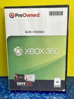 Gun (Microsoft Xbox 360, 2005) CD In Great Shape No Manual - Image 1 of 2