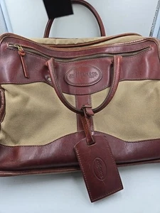jw hulme leather Laptop/tote Bag 16" By 12" - Afbeelding 1 van 11