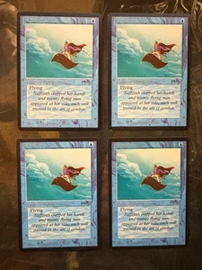 *** ARABIAN NIGHTS 4x Flying Men *** NM-Mint! - DUTY PAID - Magic MtG - Picture 1 of 2