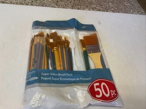 Super Value - Juego de 50 pinceles de pintura para manualidades, de Artist's Lof - Imagen 1 de 3