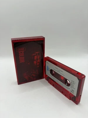 Living Colour Stain (Cassette) Red Shell & Case Tape - Image 1 of 4