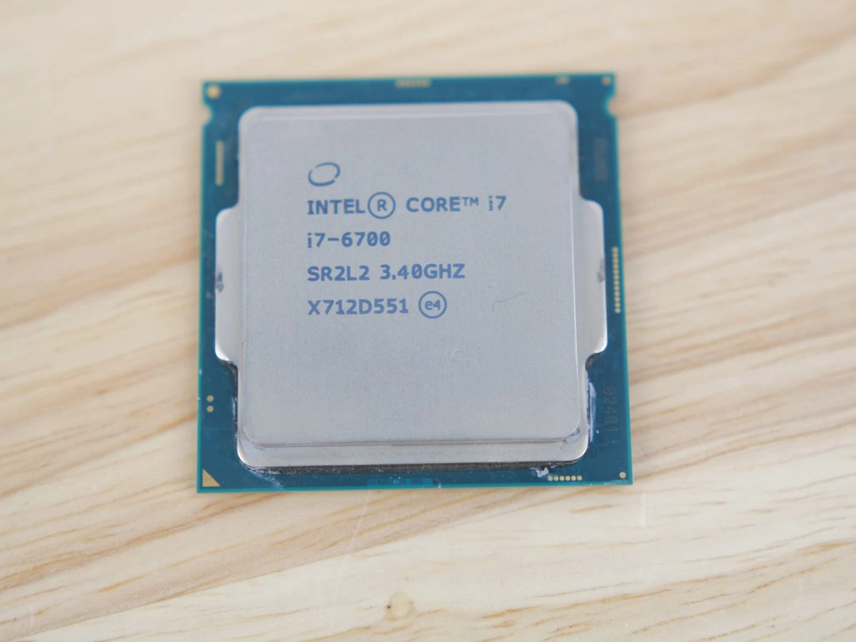 Intel Core i7-6700 Processor Model LGA 1151/H4 Socket Type Core