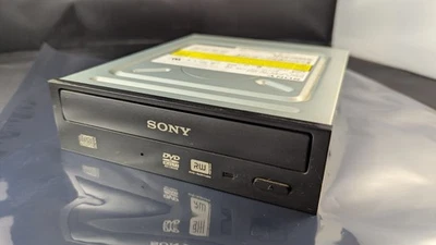 Sony DVD/CD Rewritable Drive AW-G170A Internal Desktop IDE Black 6X5D552S111 - Image 1 of 3