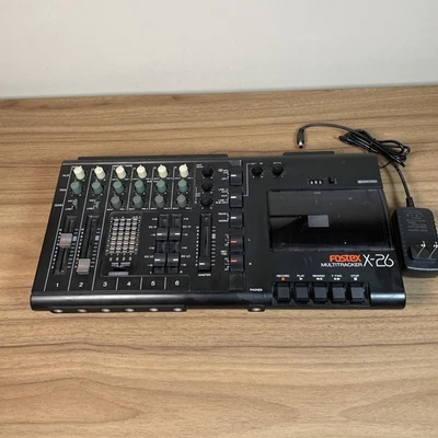 Fostex X-26 Multi-Track Cassette Recorder - For Parts - Powers On - Image 1 of 4