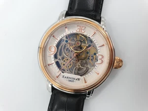 Montre automatique homme Thomas Earnshaw Longcase Grande Squelette ES-8011-06 - Photo 1/8