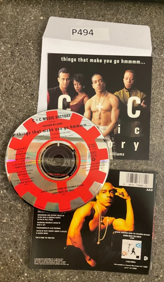 Things That Make You Go Hmmmm by C+C Music (CD, Jul-1991 No Case #P494 Foto 1 de 1