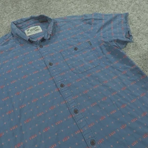 Camicia Howler Bros uomo media con bottoni manica corta geometria western - Foto 1 di 10