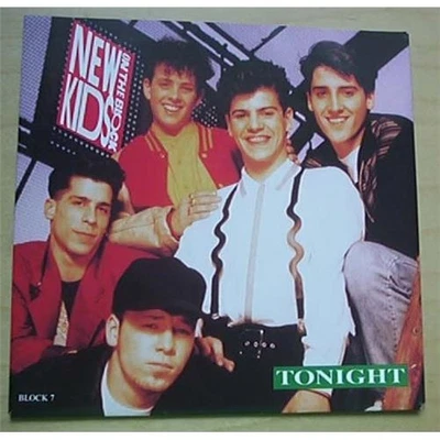 NEW KIDS ON THE BLOCK TONIGHT 7" 1990 WITH HOLD ON UK - Image 1 of 2