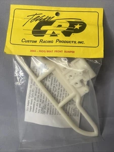 Parachoques delantero NOS CRP 3044 Tamiya Frog Brat Blackfoot vintage blanco teñible - Imagen 1 de 1