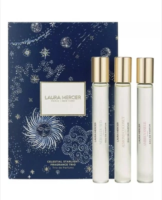 Juego de viaje Laura Mercier 3 fragancias Celestial Starlight edición limitada Foto 1 de 3