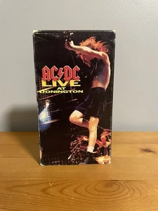 AC/DC Live At Donington VHS Tape - Picture 1 of 10