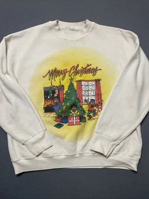 Vintage Merry Christmas Sweater 80’s-90’s - Image 1 of 4