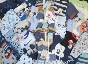 66 tlg Baby Jungen Erstausstattung 62-68 Kleidung Sachen Paket - Bild 1 von 22