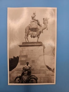 Antike Echt Foto AK Kamelstatue Kairo [um 1920] - Bild 1 von 1