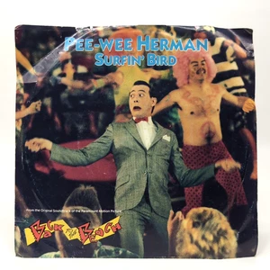 Pee Wee Herman Surfin’ Bird 7″ 45 Back to the Beach Rare Surf Classic Vinyl - Bild 1 von 3