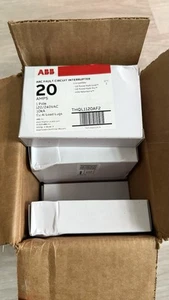 (10 PACK) GE By ABB THQL1120AF2 Brand New 20 AMP Circuit Breakers - Picture 1 of 2
