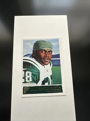 Curtis Martin 2001 Topps Gallery #5 New York Jets Football Card AE1 - Image 1 of 2