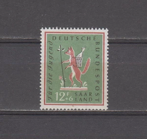 SAAR :  1958 - MH  - SCOTT # B121  SEMI POSTAL - Picture 1 of 1