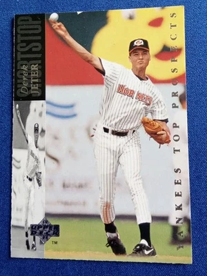 1993 Upper Deck Minor League Derek Jeter Rookie #185 - Image 1 of 2