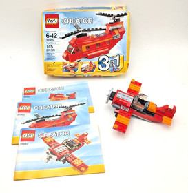 LEGO Creator set 31003 RED ROTORS 3 in 1 Complete with Manuals & Box