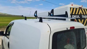 Silver  Ladder Roof Rack Cross Bars For VAN Peugeot Expert Long Body 2017-2021 - Picture 1 of 12
