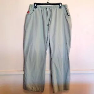 Dickies Scrub Pants Women's Size XL Mint Green EUC - Picture 1 of 5