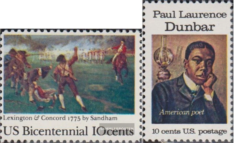 Etats-Unis 1171,1172 (complète edition) neuf avec gomme originale 1975 Indépenda - Photo 1/1