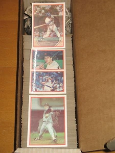 1987 Sportflics Baseball Complete 200 Card Set + Logo Trivia 136 Card Set - Bild 1 von 1