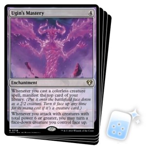 Ugin's Mastery (commander Deck) X4 M/NM Magic MTG Commander Masters