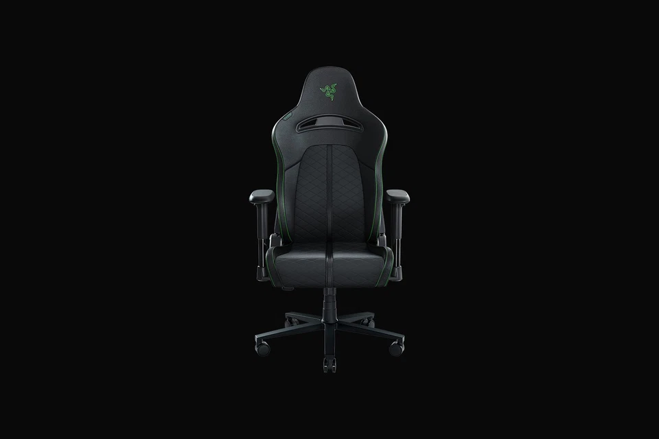 Razer Enki X Gaming & Office Chair EPU < 136kg Lumbar Support Black/Green