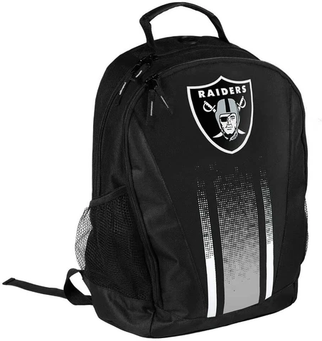 FOCO NFL Oakland Raiders Stripe Primetime Backpack Cover
