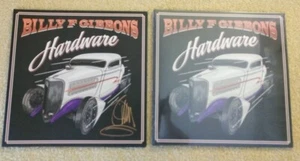 BILLY GIBBONS ZZ TOP Hardware Sealed Grape Colored 12" Vinyl LP + Signed Jacket - Picture 1 of 7