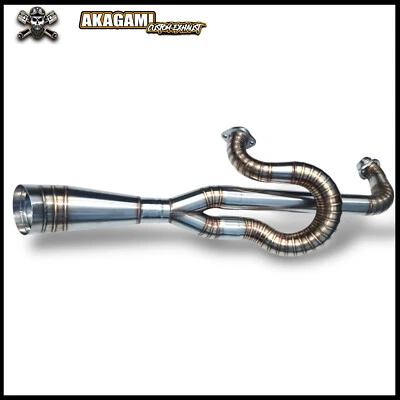 Escape completo de acero inoxidable para Harley Davidson Sportster 48 | Se adapta a modelos 2010-2020 Foto 1 de 4